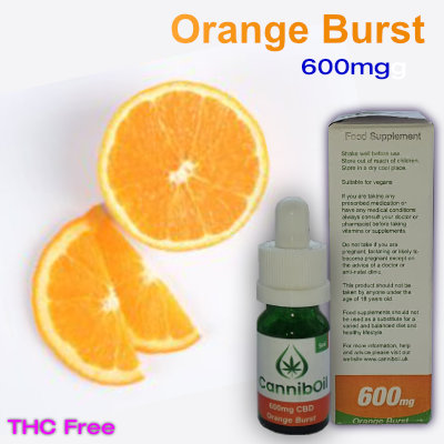 Orange flavoured CBD OIL